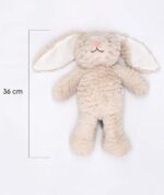 Mollis Hase Kuscheltier Baby (36cm groß) – Weiches Stofftier für Kinder & Babys – Kus - Image 4