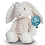 Mollis Hase Kuscheltier Baby (36cm groß) – Weiches Stofftier für Kinder & Babys – Kus